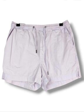 Reclaimed Vintage Shorts Small Lilac Pale Soft Purple Pull‎ on 100% Cotton Short
